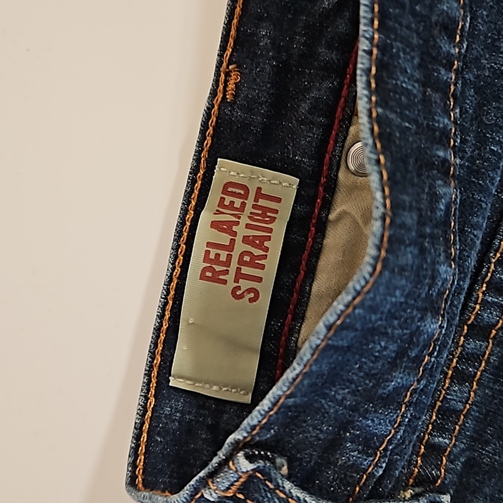 💟 Arizona Men's 33×32 Denim Blue Jeans - Picture 6 of 6
